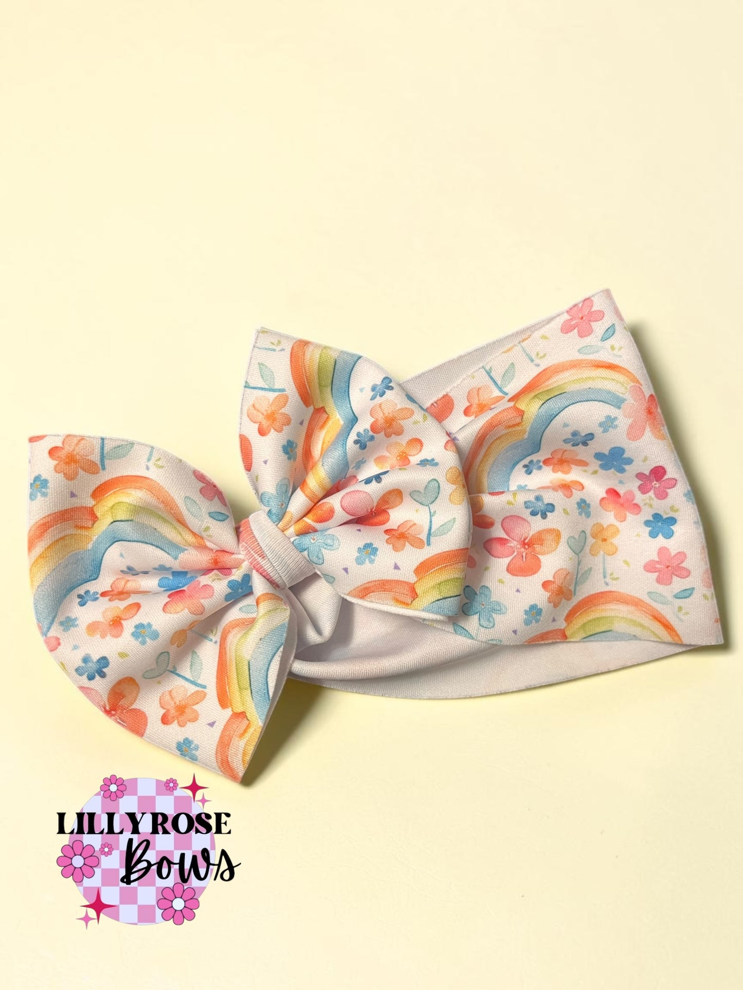 Rainbow flowers