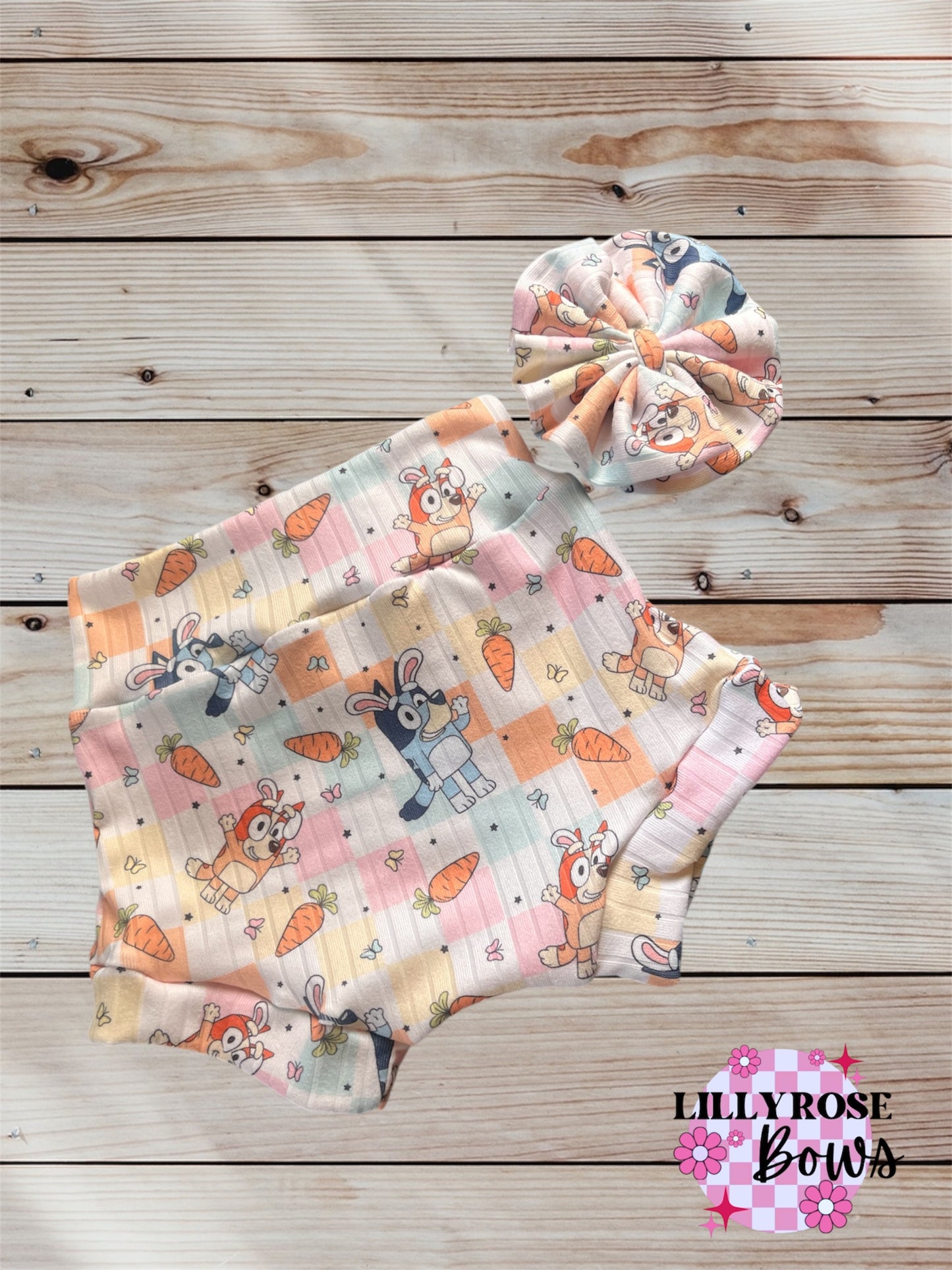 2t Easter dogs bummies and bow set