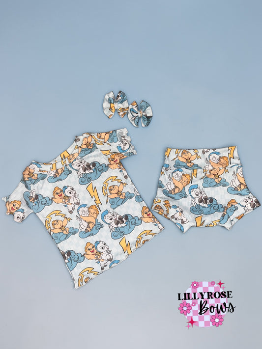 Hercules t shirt bums set