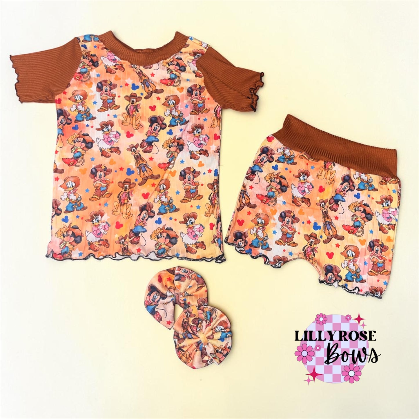 Cozy set 3t mouse western